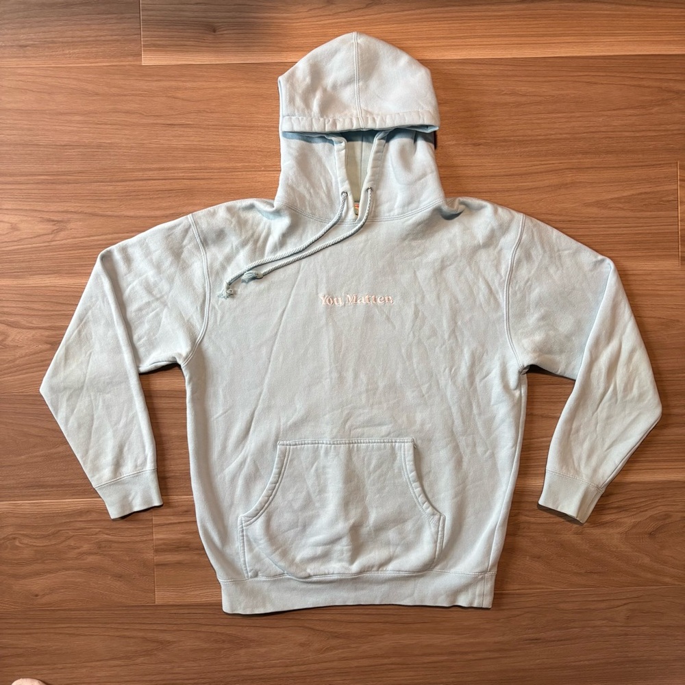 You Matter Baby Blue Hoodie